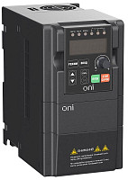 Преобразователь частоты ONI A150 A150-33-075HT 380 В, 3 ф, 0.75 кВт, 3 А, встроенный тормозной модуль от Водопад  фото 1