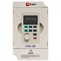 Преобразователь частоты EKF VECTOR-100 PROxima VT100-0R7-1B 0.75 / 1.5 кВт, 1 х 230 В от Водопад  фото 3
