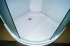Душевая кабина Parly AE91 90х90х215 см, стекло матовое, профиль белый от Водопад  фото 2