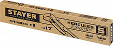 Ключ трубный Stayer HERCULES-S №0 27311-0_z01, 240 мм / 1/2″ с изогнутыми губками от Водопад  фото 2