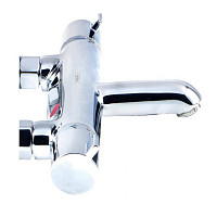 Смеситель термостатический Hansgrohe Ecostat Comfort для ванны и душа 13114000 от Водопад  фото 4