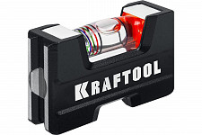 Уровень Kraftool 34787 магнитный компактный литой, 76 мм, 5-в-1 от Водопад  фото 1