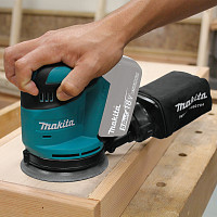 Машинка эксцентриковая Makita DBO180Z, 18В LiIon ф125мм 7000/9500/11000об/мин от Водопад  фото 3