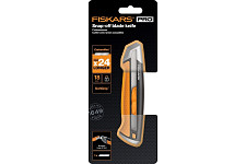 Нож Fiskars 1027227 строительный с выдвижным, сменным лезвием 18мм CarbonMax от Водопад  фото 3