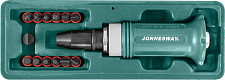 Отвертка ударная Jonnesway AG010138 SL 5, 6, 8, 10, 12мм PH# 1, 2, 3, 4 Hex 4, 5, 6, 8, 14 предметов от Водопад  фото 1