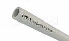 Полипропиленовая труба Gibax G-PPR Pix Plus PN20 75х12,5 мм для ГВС и ХВС, серая, 1м