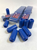Пластиковая втулка для защиты среза теплоизоляции (синяя для ХВС) Sankom 01BL10