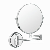 Зеркало для ванной Azario Altre AZ-211 Ø200 мм, хром от Водопад  фото 1