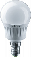 Лампа светодиодная Navigator 94468 NLL-G45-7-230-4K-E14 7 Вт, шар 4000 К, E 14, 560 Лм от Водопад  фото 1