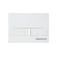 Комплект инсталляции Berges NOVUM525 043308, кнопка L1 белый, VENTAS Rimless, сиденье Ventas Slim SO от Водопад  фото 4