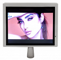 Влагозащищенный смарт-телевизор Gemy GTV0001 с сенсорным экраном 12'' для установки на борт ванны от Водопад  фото 1