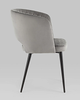Стул-кресло Stool Group Дарелл, велюр, серый от Водопад  фото 2