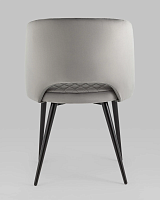 Стул-кресло Stool Group Дарелл, велюр, серый от Водопад  фото 4