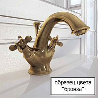 Смеситель для ванны с душем Webert Karenina KA720201065 бронза от Водопад  фото 2