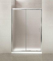 Душевая дверь Cezares Pratico PRATICO-BF-1-125-P-Cr 125х185, стекло текстурное, профиль хром от Водопад  фото 1