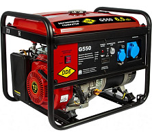 Генератор бензиновый DDE G550 917-408  1ф, 5,0/5,5 кВт, бак 25 л, 80 кг, дв-ль 13 л.с. от Водопад  фото 1