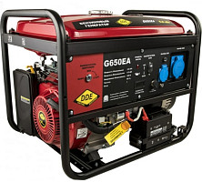 Генератор бензиновый DDE G650EA 917-477 1ф, 6,0/6,5 кВт, бак 25 л, дв-ль 14 л.с., элстарт+автоматика от Водопад  фото 1