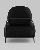 Кресло Stool Group Стоун, рогожка, черный от Водопад  фото 4