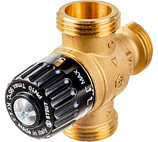 Клапан термостатический Stout SVM-0125-236525 смесительный для систем отопления и ГВС 1" НР 30-65°С KV 2,3, центральное смешивание от Водопад  фото 3