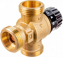Клапан термостатический Stout SVM-0125-236525 смесительный для систем отопления и ГВС 1" НР 30-65°С KV 2,3, центральное смешивание от Водопад  фото 4