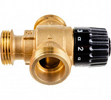Клапан термостатический Stout SVM-0125-236525 смесительный для систем отопления и ГВС 1" НР 30-65°С KV 2,3, центральное смешивание от Водопад  фото 5