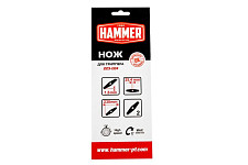Нож Hammer 223-024 для триммера 2 зуба, толщина 1,6 мм, d=230 мм от Водопад  фото 4