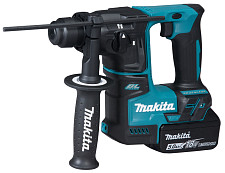 Перфоратор аккумуляторный Makita DHR171RTJ SDS+, 18В, 2х5Ач, Li-ion, 2реж, 1.2Дж, 0-4800у\м, подсветка от Водопад  фото 1