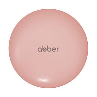 Накладка на слив для раковины Abber Bequem AC0014MP, розовая матовая от Водопад  фото 1