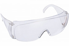 Очки защитные Сибртех 89155 открытого типа, прозрачные, ударопрочный поликарбонат от Водопад  фото 1