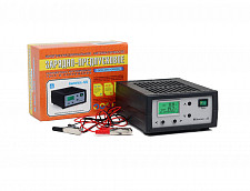Устройство зарядное Вымпел-55 2012 автомат, 0,5-15А, 0,5-18В, ЖК индикатор от Водопад  фото 1