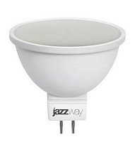 Лампа светодиодная JazzWay PLED-ECO, 1037107A, 5 Вт, JCDR MR16 4000 К, нейтральный белый GU 5.3, 400 Лм от Водопад  фото 1