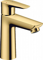 Смеситель для раковины Hansgrohe Talis E 71710990 с донным клапаном, полированное золото от Водопад  фото 1