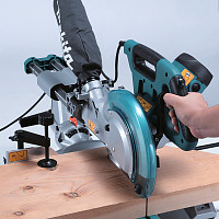 Пила торцовочная Makita LS1018LN 1430Вт 4300об\м ф255-260х30мм рез:91х310мм от Водопад  фото 2