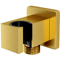 Смеситель WasserKRAFT Aisch А55094 для биде, встраиваемый со шлангом 150 см, золото матовое от Водопад  фото 5
