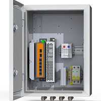 Коммутационный термошкаф Mastermann 6 УТП 4КУ IP 66 от Водопад  фото 1
