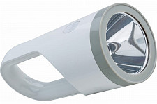 Фонарь аккумуляторный Космос KOSAccu9105W_pearl LED 5 Вт + LED 19 Вт аккумулятор 3.7 В 10.8 Ач USB-шнур от Водопад  фото 2