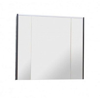 Зеркальный шкаф Roca Ronda ZRU9302970 80см, подсветка, цвет белый глянец/серый матовый от Водопад  фото 1