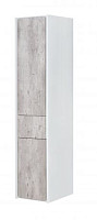 Пенал подвесной Roca Ronda ZRU9303005 32см, левый, цвет бетон/белый матовый от Водопад  фото 1