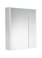 Зеркальный шкаф Roca Ronda ZRU9303008 70см, подсветка, цвет бетон/белый матовый от Водопад  фото 1