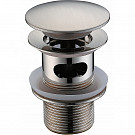 Донный клапан WasserKRAFT A073 Push-up никель