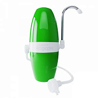 Фильтр бытовой Аквафор Модерн-1 212510, питьевая вода, ХВС, многослойный карбонблок, настольный, зеленый от Водопад  фото 1
