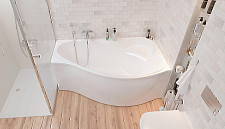 Акриловая ванна Marka One Gracia 58137 150х94 правая от Водопад  фото 3