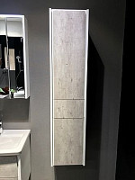 Пенал подвесной Roca Ronda ZRU9303006 32см, правый, цвет бетон/белый матовый от Водопад  фото 3