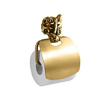 Держатель для туалетной бумаги Art&Max Rose AM-0919-Do золото от Водопад  фото 1
