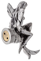 Крючок Art&Max Fairy AM-0982-T серебро от Водопад  фото 2