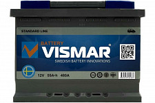 Аккумуляторная батарея Vismar 4660003795363 ST 6СТ-55 N (L)-(1) 480А 242*175*190 от Водопад  фото 2