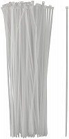 Хомуты Fit 60378 нейлоновые для проводов, белые 100 шт., 4,8х400 мм от Водопад  фото 1