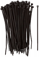 Хомуты Fit 60389 нейлоновые, черные д/проводов 100 шт., 120x2,5 мм от Водопад  фото 1