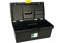 Ящик для инструмента Fit 65501 пластиковый 16", 40,5 x 21,5 x 16 см от Водопад  фото 2