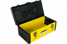 Ящик для инструмента Fit 65592 пластиковый 18", 45х24х20 см, металл.замки, стенки стальные от Водопад  фото 3